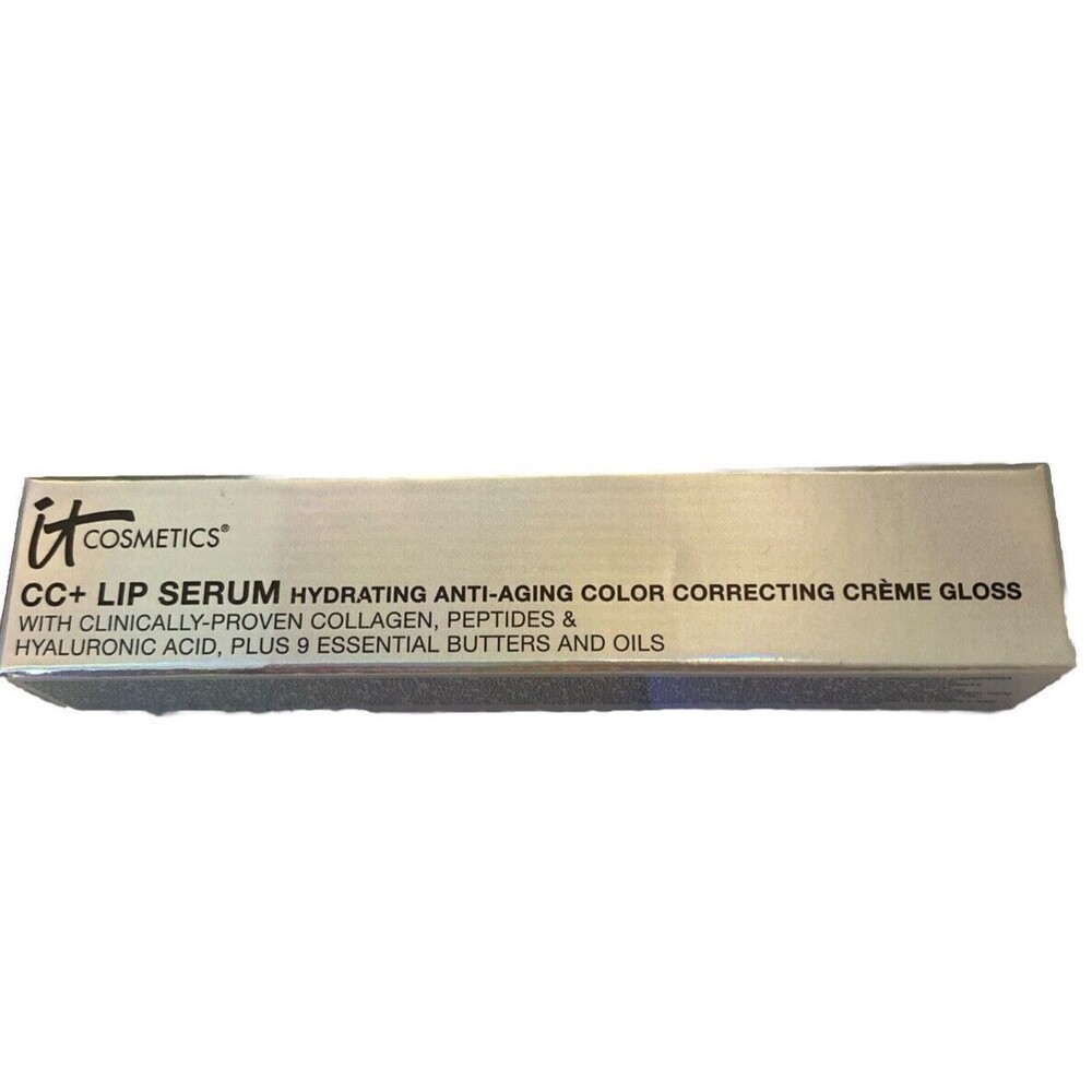 NEW IT Cosmetics CC+ Lip Serum Hydrating Anti-Aging Crème Gloss LOVE 0.11 fl oz